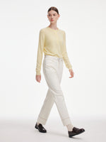 [Preview] Denim Fleece-Lined Women Ankle Length Jeans GOELIA