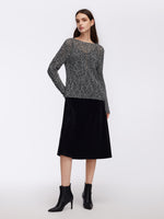Cotton Blend Sweater And Strap Dress Two-Piece Set GOELIA