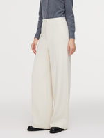 High-Waisted Stretch Wide Leg Women Knit Pants GOELIA