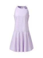 A-Line Flared Hem Women Mini Vest Dress GOELIA