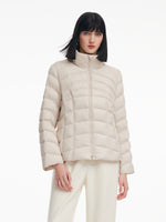 [Preview] Stand Collar Lightweight Women Goose Down Jacket GOELIA