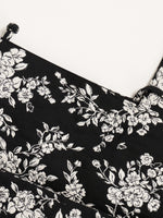 New Chinese-Style Floral Print Handbag GOELIA