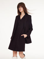 [Preview] Knit Blazer And Sleeveless Dress Two-Piece Set GOELIA