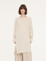 Loose Fit H-Line Round Neck Unisex Sweater GOELIA