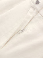 100% Linen Women A-Line Shorts GOELIA