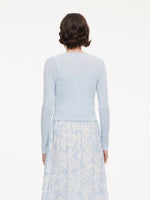 Cotton H-Line Women V-Neck Cardigan GOELIA
