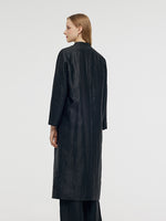 18 Momme Xiang Yun Silk Women Overcoat GOELIA