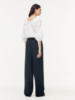 Twist 3/4 Sleeves Reversible Women Blouse GOELIA