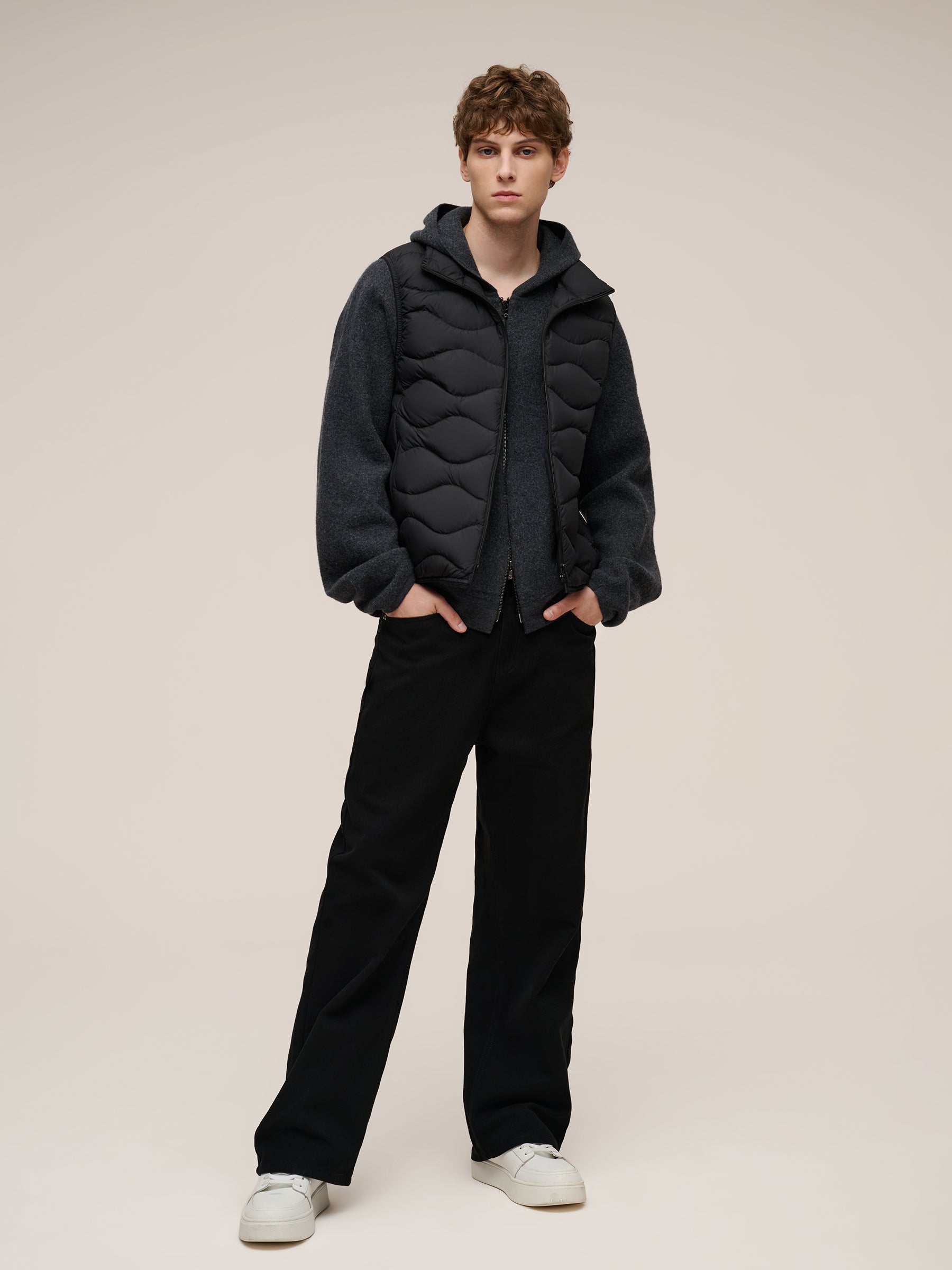 Lightweight Packable Men Goose Down Vest GOELIA