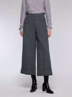 [Preview] Cashmere Wool Blend Women Ankle-Length Pants GOELIA