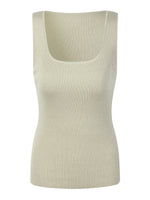 Square Neck Women Knit Tank Top GOELIA