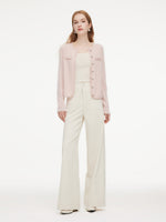 [Preview] 100% Brushed Cashmere Women Cardigan GOELIA