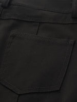 Stretchy High-Waisted Slit Women Pants GOELIA