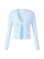 Cotton H-Line Women V-Neck Cardigan GOELIA