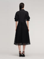Lace Patchwork Women Maxi Dress GOELIA