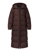 Cocoon Hooded Long Goose Down Puffer Coat GOELIA