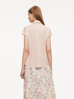 [Preview] 22MM Mulberry Silk Women Shirt With Silk Scarf GOELIA