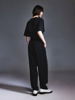 Machine Washable Wool Blend Unisex Straight Leg Pants GOELIA