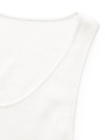 [Preview] Triacetate Tencel Blend Stripe Boat Neck Top And Tank Top Two-Piece Set GOELIA