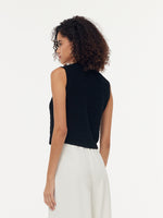 V-Neck Slim Fit Women Knit Vest GOELIA