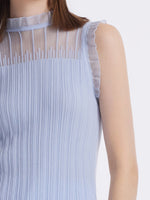 Tencel And Woolen Lace Ruffle Women Tank Top GOELIA