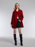 [Preview] Double-Faced Tencel Wool Blend Women Coat GOELIA