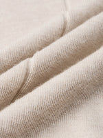 100% Wool Seamless Mock Neck Women Knit Top GOELIA