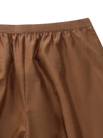 Tencel Blend Elastic Waist Women Culottes GOELIA