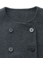 Wool Boxy Women Crop Jacket GOELIA