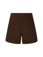 Cashmere Washable Wool Blend Women Shorts GOELIA