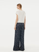 Linen Cotton Sequins Women Open-Knit Top GOELIA