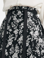 Camellia Jacquard Pleated Women Mamianqun With Bottomed Skirt GOELIA