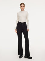 High-Waisted Women Micro-Flared Jeans GOELIA