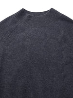 100% Wool Stitch Trim Women Sweater GOELIA