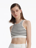 Striped Women Crop Tank Top GOELIA