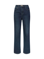 [Preview] Denim Fleece-Lined High-Waist Women Tapered Ankle Jeans GOELIA