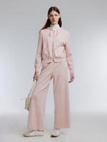 [Preview] Lyocell Wool Blend Hoodie And Pants Two-Piece Set GOELIA