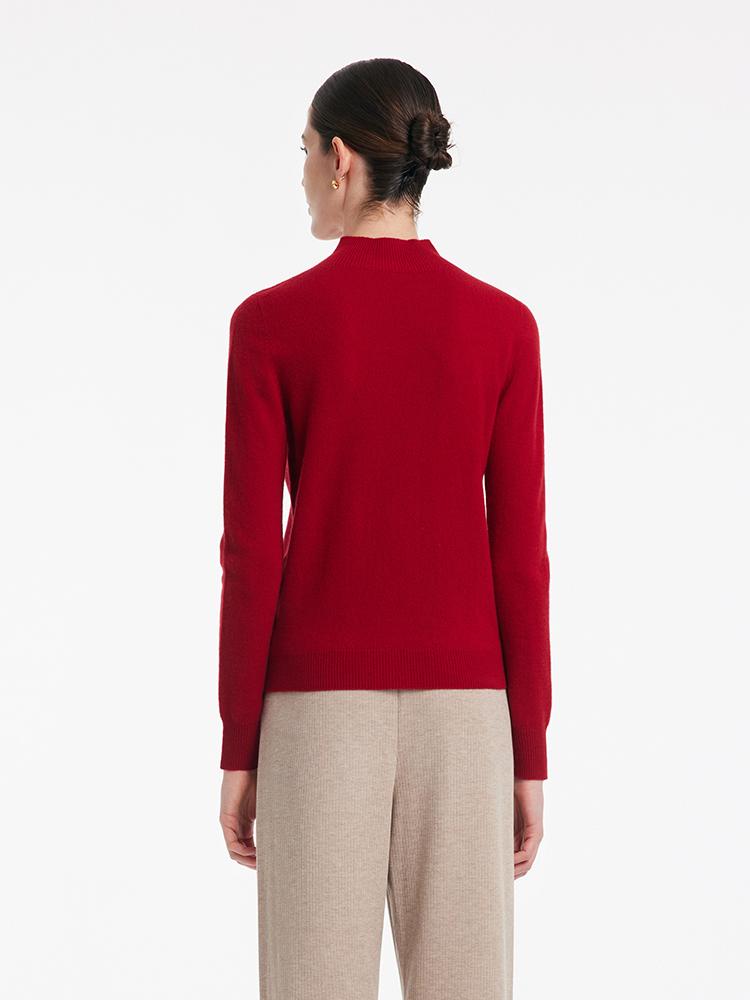 Half Turtleneck Cashmere Sweater GOELIA