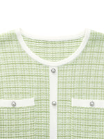 Lyocell Blend Knit Top And Column Skirt Two-Piece Set GOELIA