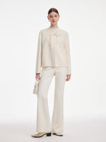 [Preview] Cashmere Wool Double-Faced Women Cropped Coat GOELIA