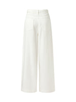 Denim Women Wide Leg Jeans With Belt GOELIA