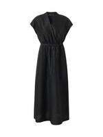18MM Xiang Yun Silk Adjustable Waist Women Midi Dress GOELIA