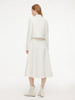 Wool Blend Tweed Cropped Jacket And Sleeveless Dress Two-Piece Set GOELIA