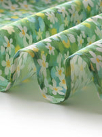 Cotton Floral Print Women Slip Maxi Dress With Detachable Bra Pads GOELIA