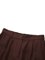Tencel Acetate Linen Blend Women Pants GOELIA