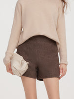 100% Washable Wool Women Shorts GOELIA