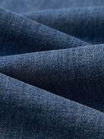 Denim Micro-Flared Women Ankle-Length Jeans GOELIA