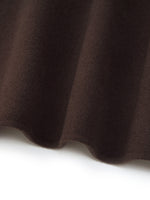 Cashmere Wool Blend Double-Faced Unisex Wrap Overcoat GOELIA