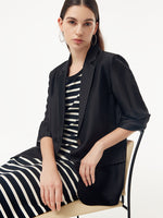 Tencel One Button Women Blazer GOELIA