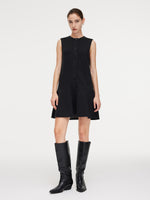 Knit Blazer And Sleeveless Mini Dress Two-Piece Set GOELIA